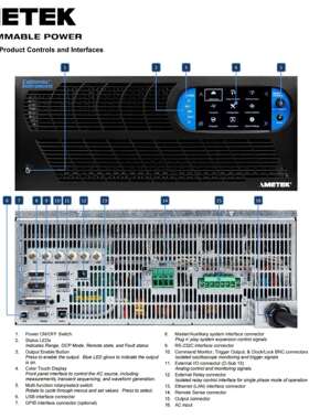 阿美特克AST0501A1/AST3003A1程控交直流电源Asterion AC系列