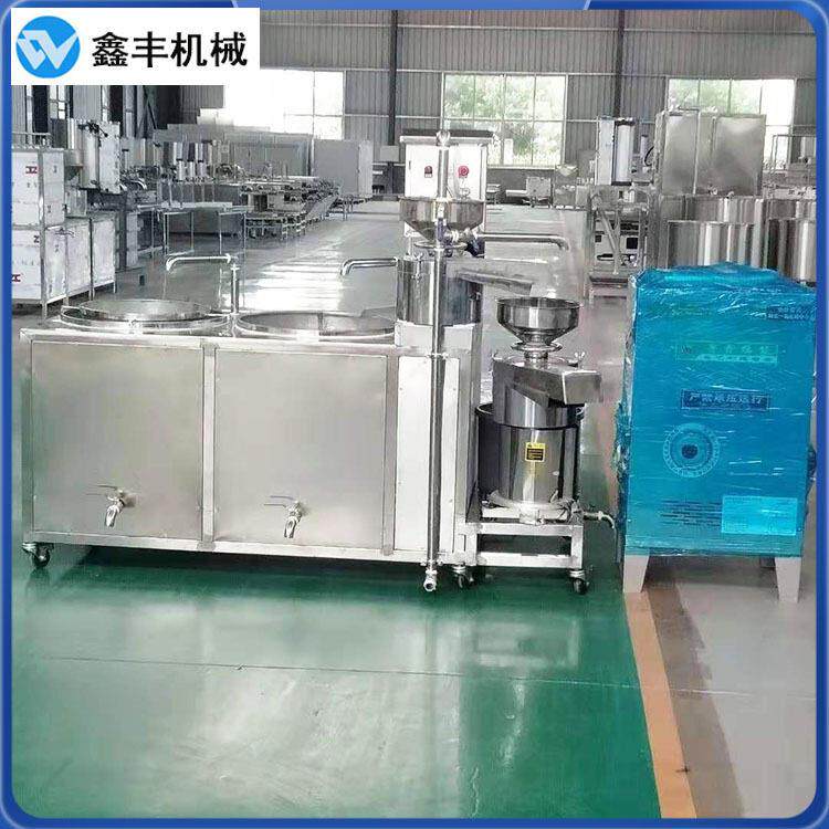 商用豆腐机器设备 智能豆腐机全套价格 卤水大豆腐机器