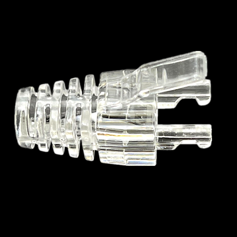 透明六类网络水晶头爪子保护套全新PC料水晶头护套1000个OD6.5MM,电子元器件市场,水晶头,淘宝优惠券,粉丝福利购,淘宝优惠卷