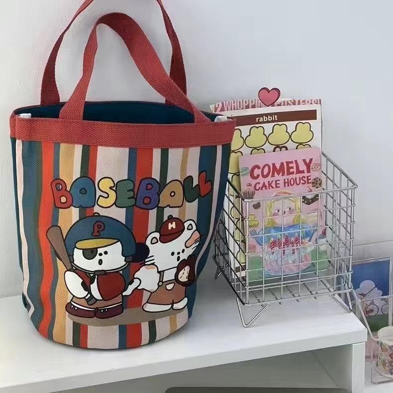 帆布包手提包手提袋水桶托特包