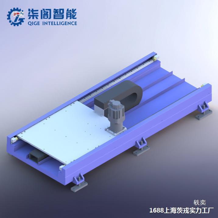 滑重载型第七地轨机器人行走轨道长行见描述程齿轮齿条轴台械桁架