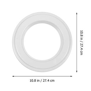 Saucing Making Feeding Pizza Pan Tool Shield Ring Plastic