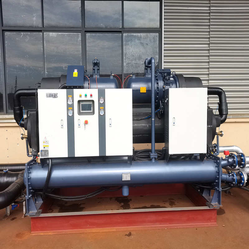 工业水冷螺杆式冷水机低温冷冻机化工制冷机组80P各种非标制冷机