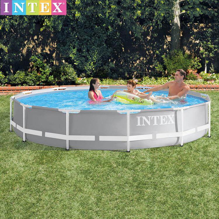 intex 26710 儿童游泳池成人管架戏水池366×76支架水池