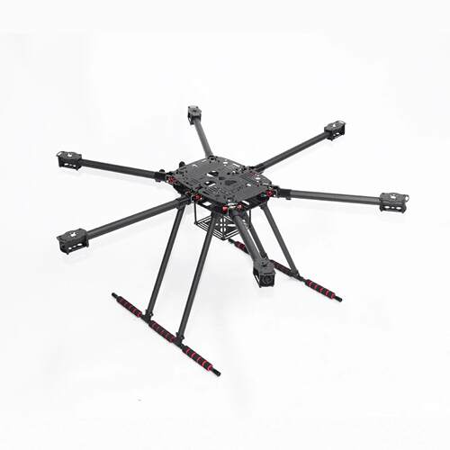 博立方ZD850 Pixhawk 2.4.8M8N全碳纤维850mm六旋翼架915 1000 V5