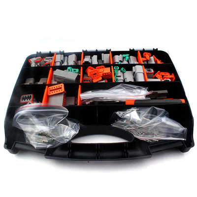 德驰DT系列套装外贸爆款550PCS国产防水汽车连接器线束接插件