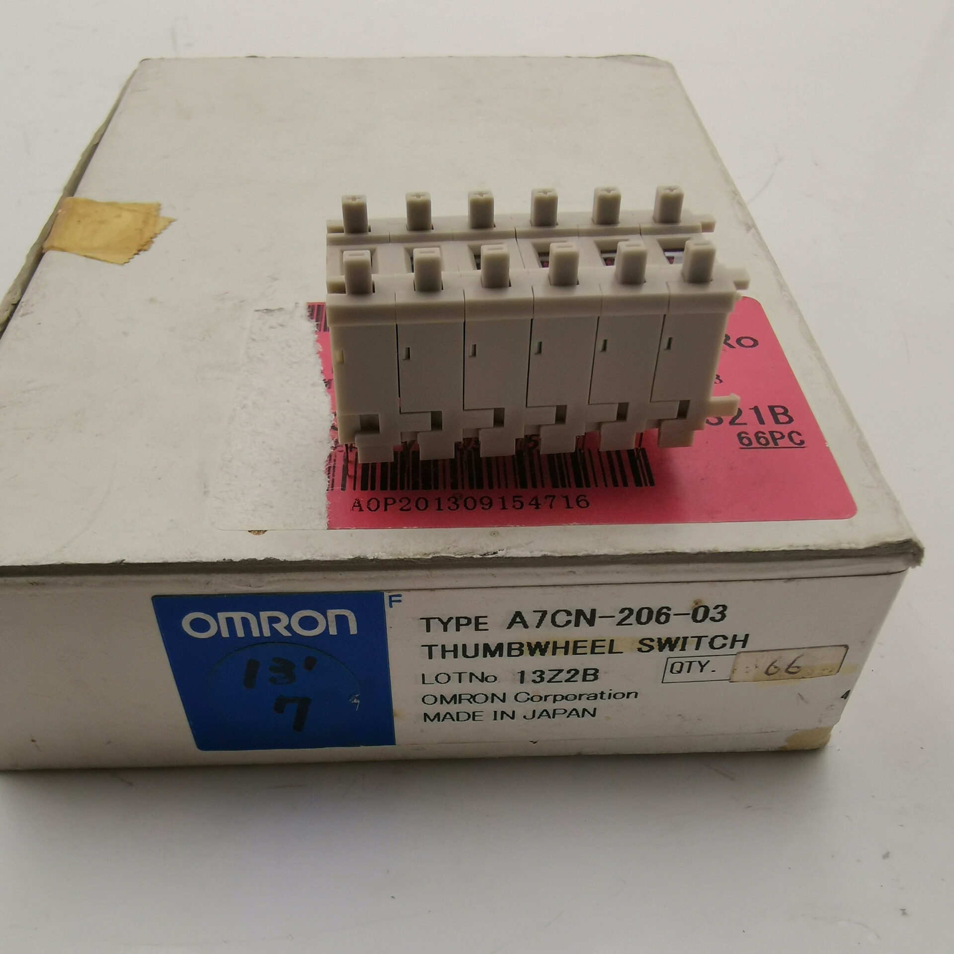 A7CN-206-03欧姆龙开关。数量66位，打包优惠议价