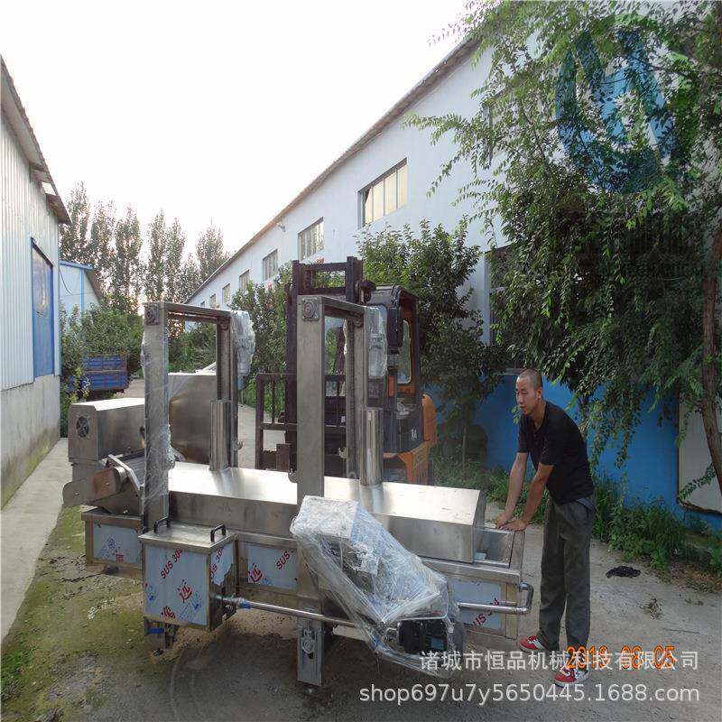 土豆条 地瓜条 果蔬脆真空油炸机 红薯低温全自动油炸生产线