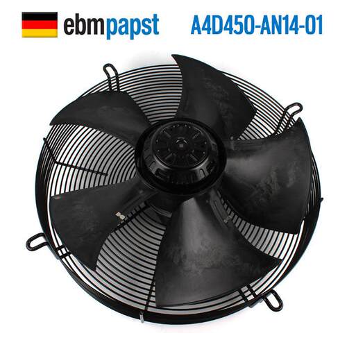 ebm官方授权A4D450-AN14-01400V冷干机冷凝器轴流散热风扇风机