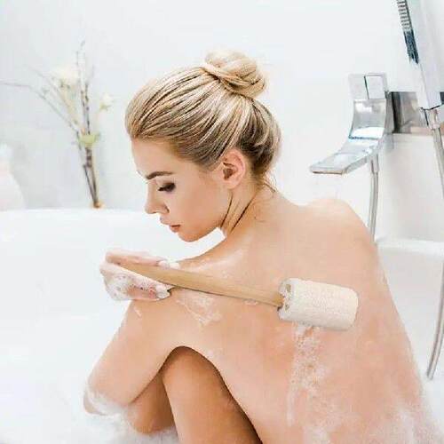 Loofah Back Scrubber For Shower Body Brush Shower Back