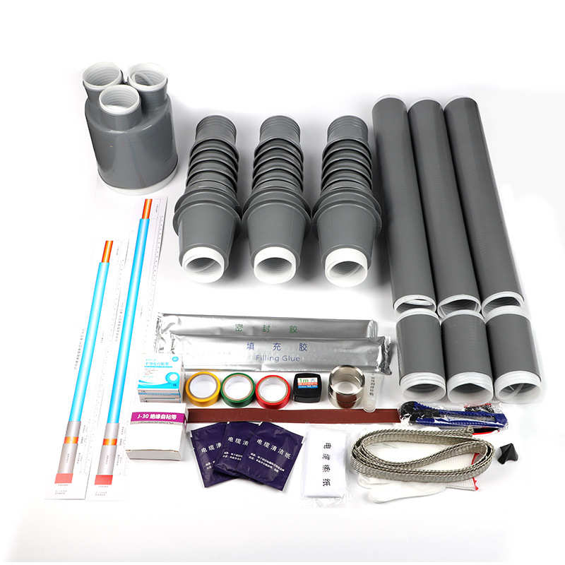 宇捷26/35KV户内户外冷缩单芯三芯电缆终端中间接头高压电缆附件