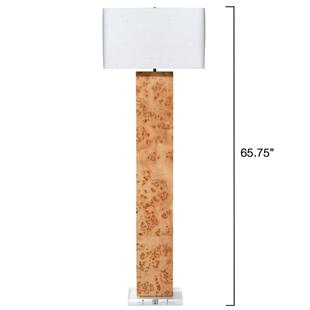 复古设计感客厅落地灯中式艺术沙发灯氛围感实木书房卧室灯