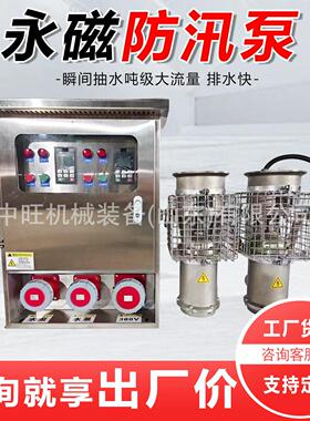 永磁防汛泵便携式排涝大流量永磁潜水泵扬程变频永磁泵
