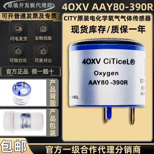 现货 40XV AAY80-390R CITY 氧气传感器 氧电池O2探头4OXV AAY80R
