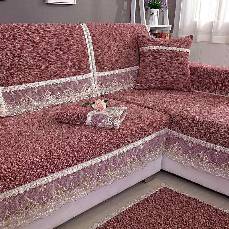 正品一生缘沙发麻垫四通防用滑高档灰棉季全包盖三人沙发套罩巾笠