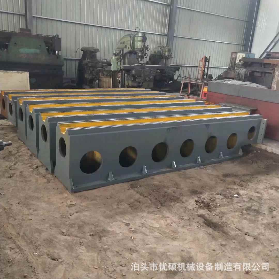 机床铸件床身底座球墨翻砂重力铸造数控龙门铣光机立柱横梁