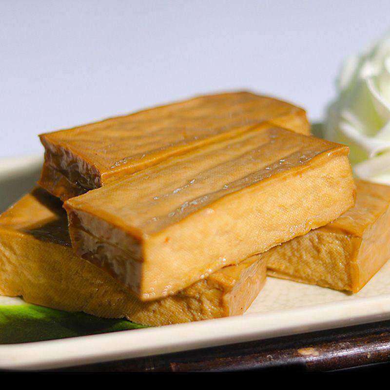 正宗武冈豆干 干盐豆腐 湖南特产手工石磨烟熏炒菜即食原味柴火香