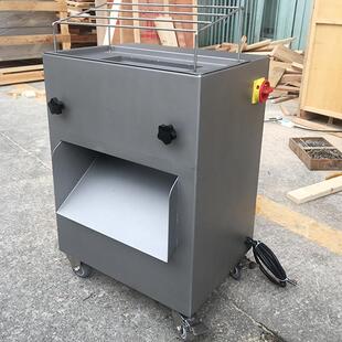 大型猪牛EIN肉商用切肉骨机鱼肉腊带切块鸡切片机鸭鸡架胗自动切