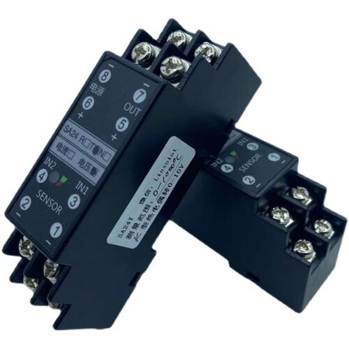 温度变送器Cu50PT100铂热电阻KSJE热电偶NTC转4-20mA/0-10V模拟量