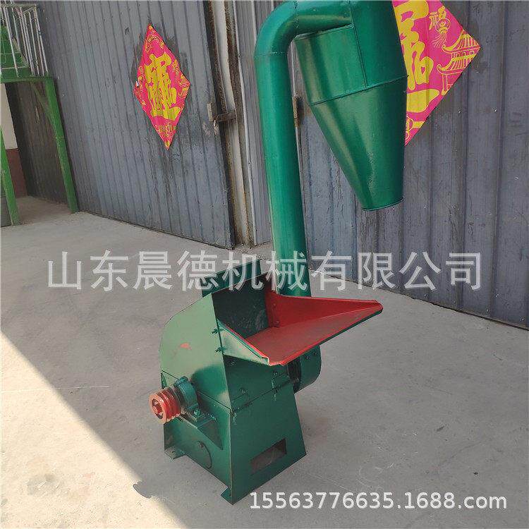 沙克龙牛草粉碎机 小麦秸秆粉糠机大小型家用苞谷玉米碎草机