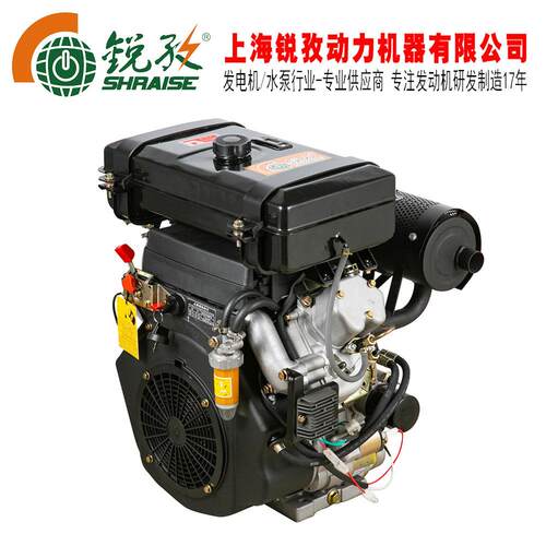 2V95柴油发电机26马力风冷双缸动力电启动建筑机械工程专用振动小