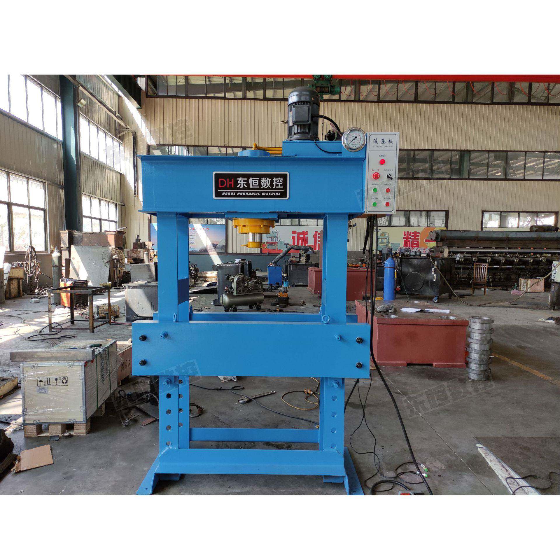 龙门液压机可上下移动工作台20t50吨63吨t汽车修理用小型液压机