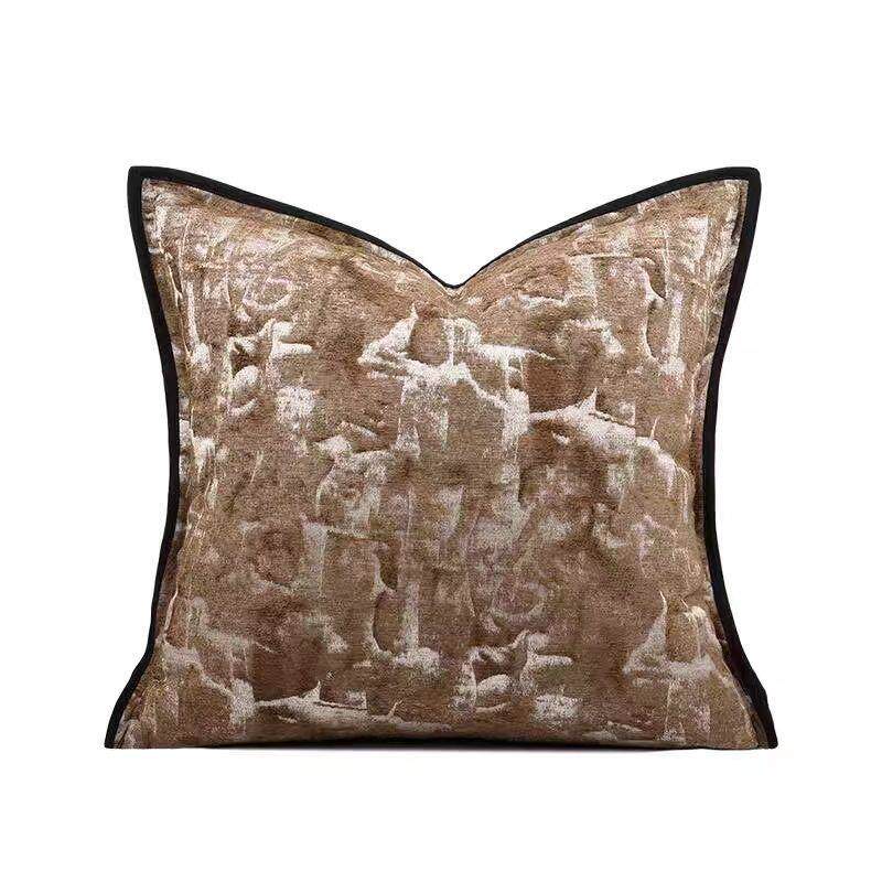 样板房客厅抱枕轻奢简约现代软装沙发靠垫方枕样板间酒店抱枕