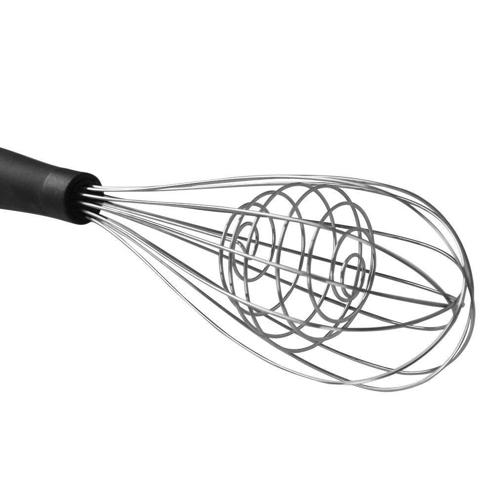 家用手动不绣钢手摇打蛋器厨房烘焙工具手持带球心搅蛋器手持式