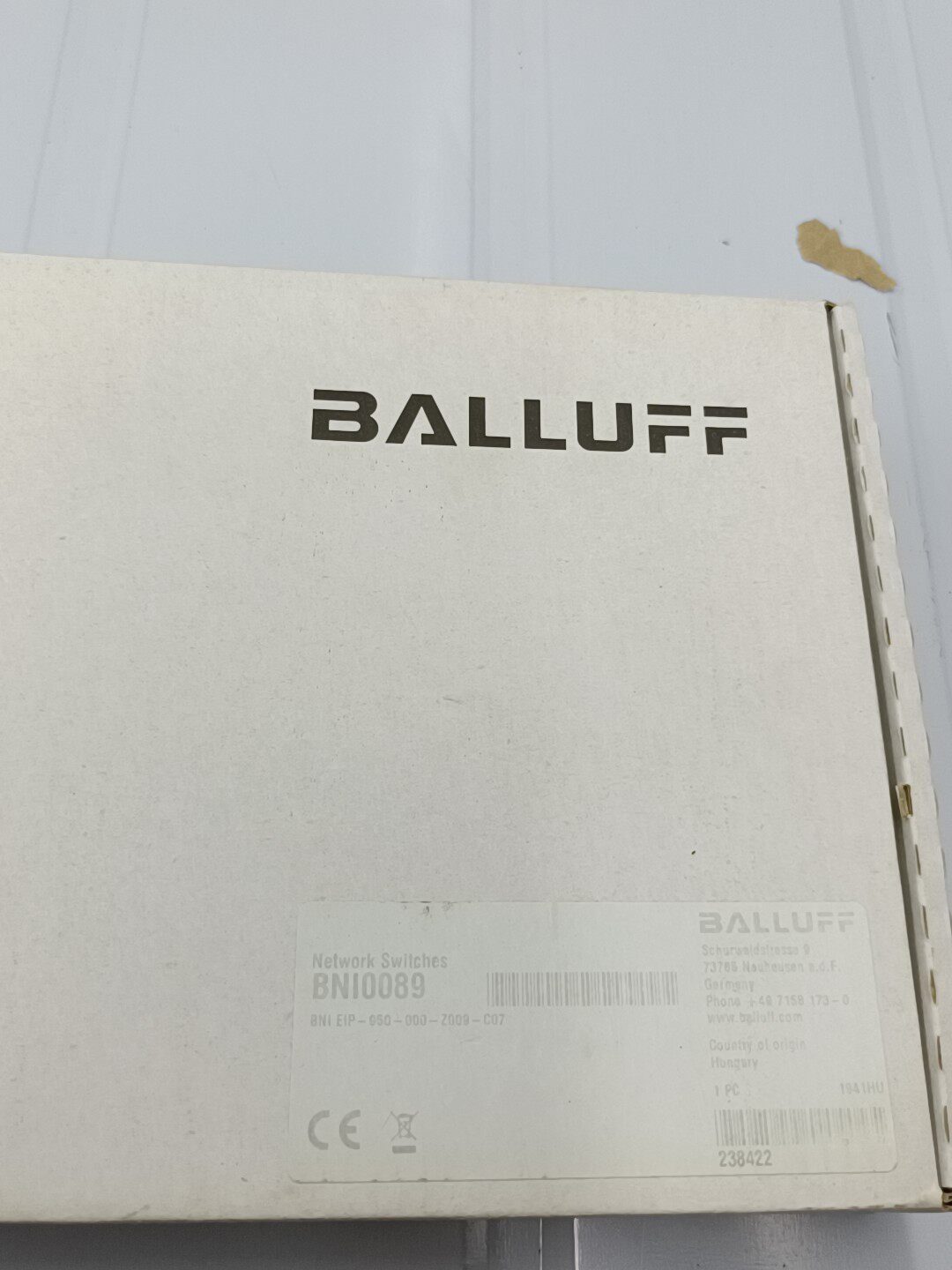BNI0089非网管交换机BALLUFF巴鲁夫