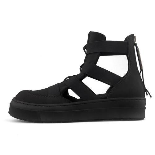 高档奈瑟港风运动凉鞋男潮高帮罗版夏季韩百搭鞋情侣真皮马鞋ins