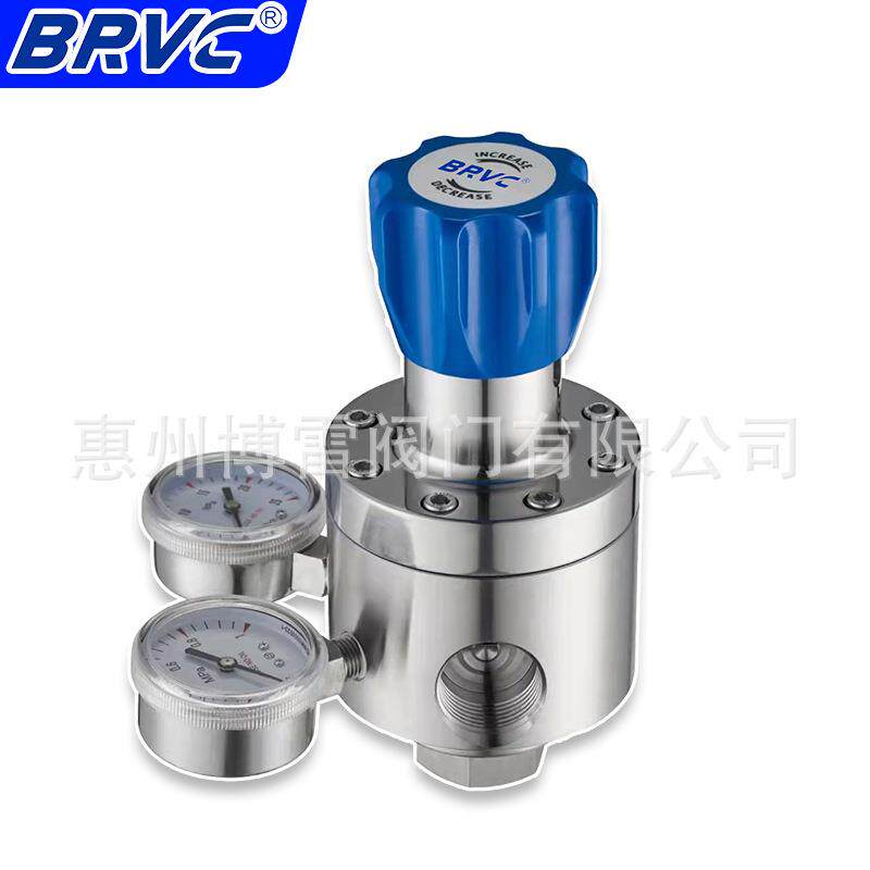 RD67系列大流量减压器不锈钢316L高灵敏调压阀高压气体减压器