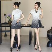 沐足工衣酒店职业套装 2023夏新款 桑拿足疗技师工作服足浴技师服