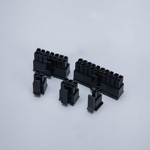 43025连接器 MX3.0mm双排 公母对接 小5557公壳 插头2P-4P-8P胶壳