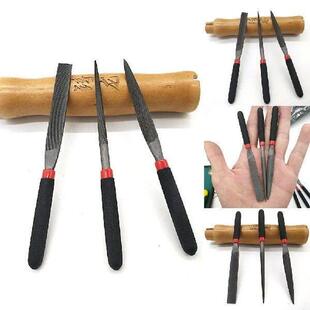 Files Half 1pc Steel File Round Flat Small Needle