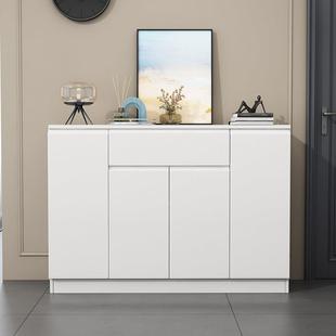 实木鞋柜家用门口生态板新款2026爆款大容量收纳入户门室内玄关柜