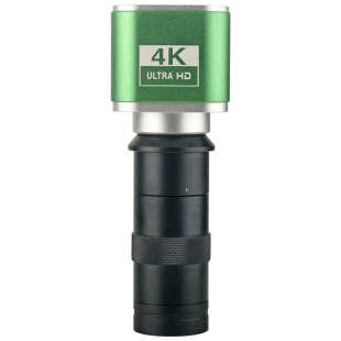 批发 USB输出 100X高清镜头4k高清工业显微镜相机 830万像素HDMI