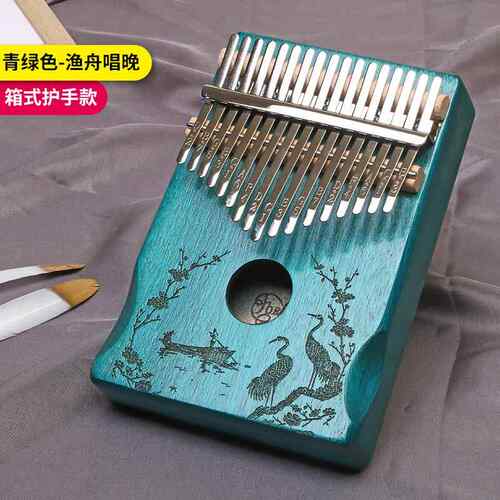 新款拇指琴21音电箱手琴学生日节庆指礼品易乐器五指琴ikalmba卡