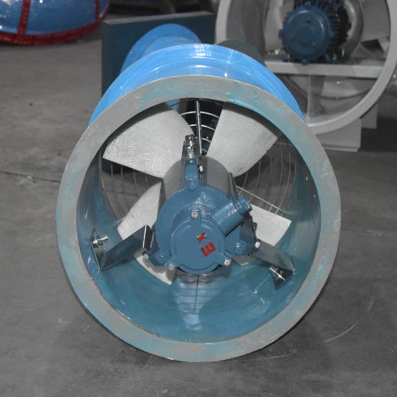 玻璃钢防腐防爆轴流排风机 FBT35-11-5 0.75KW 9133m3/h 189pa