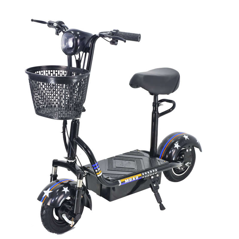 小黄鸭电动车迷你可折叠电瓶车成人两轮电动自行车小型代步滑板车