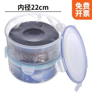 3.6L3D打印耗材线条专用密封乾燥箱储料盒六爪鱼钩圆形大盒内径22