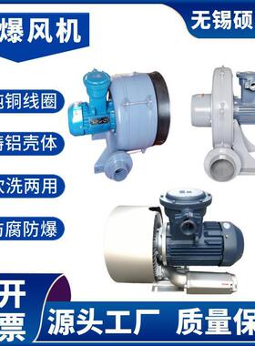 FCX75A低噪纯铜电机0.7kw送风助燃70w耐高温防爆透浦式风机