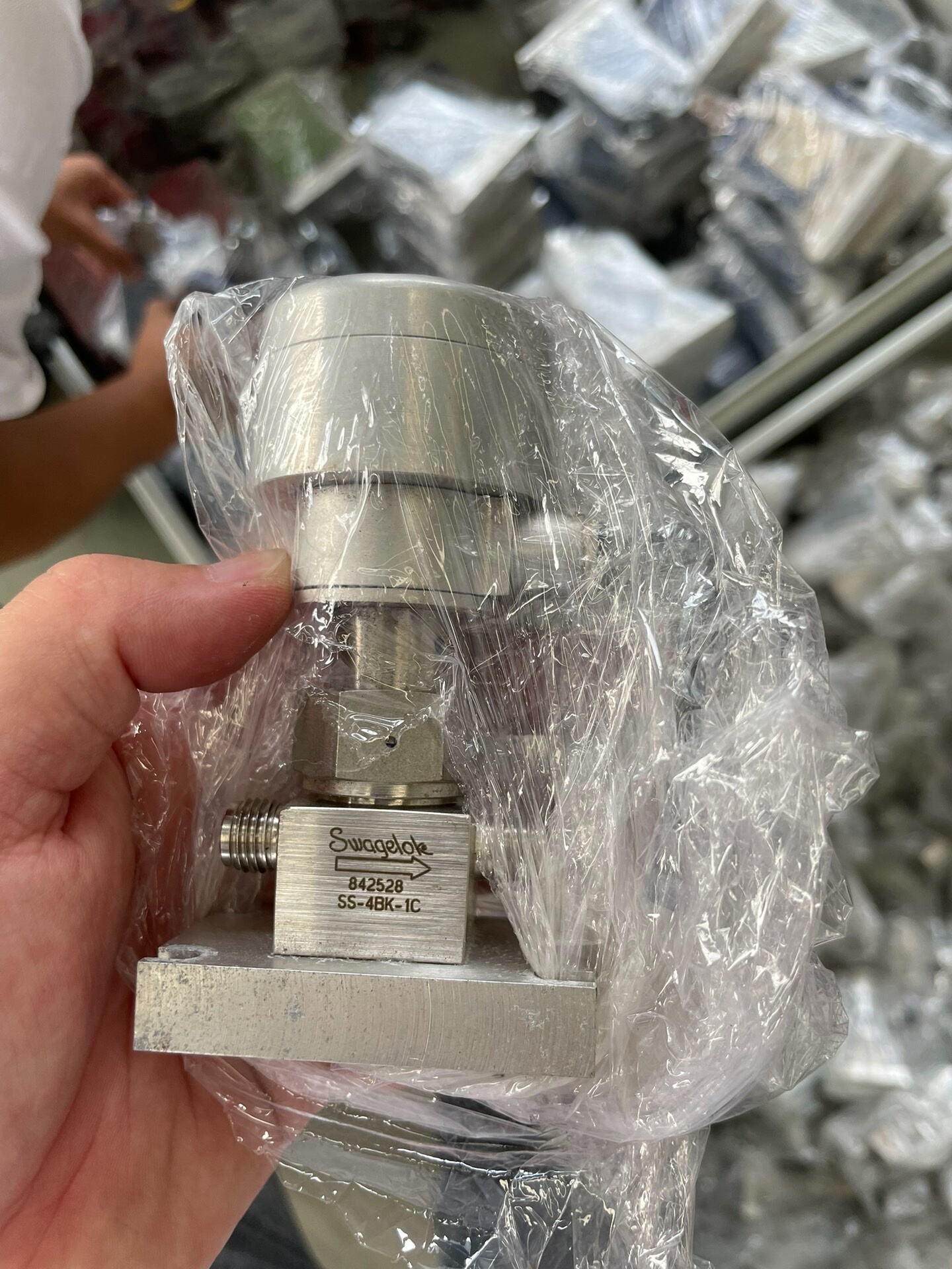 Swagelok/世伟洛克，SS-4BK-1C气动阀、原装拆