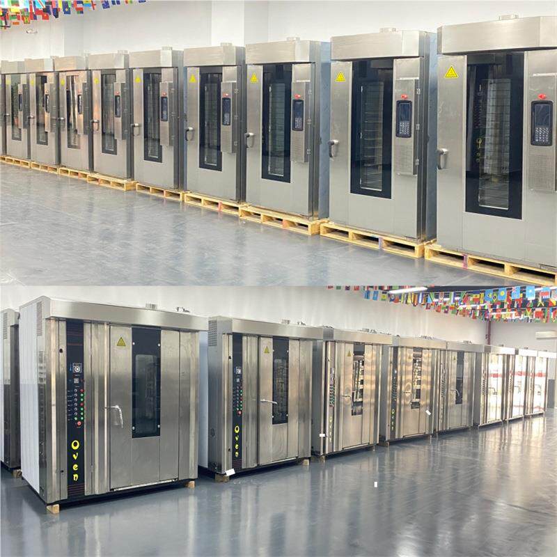 大型面包烤炉红薯月饼烤箱16/32/64盘热风旋转烤炉商用大烤炉现货