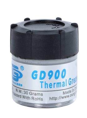 n.w. 30g gray gd900 heat sink compound thermal grease paste