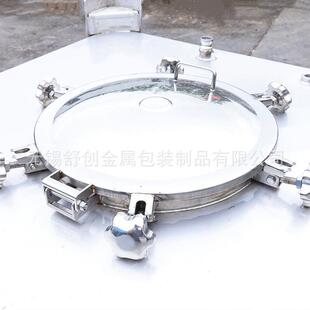 1000L顶底成型方桶304不锈钢油桶储罐无框架吨桶化工桶长方形