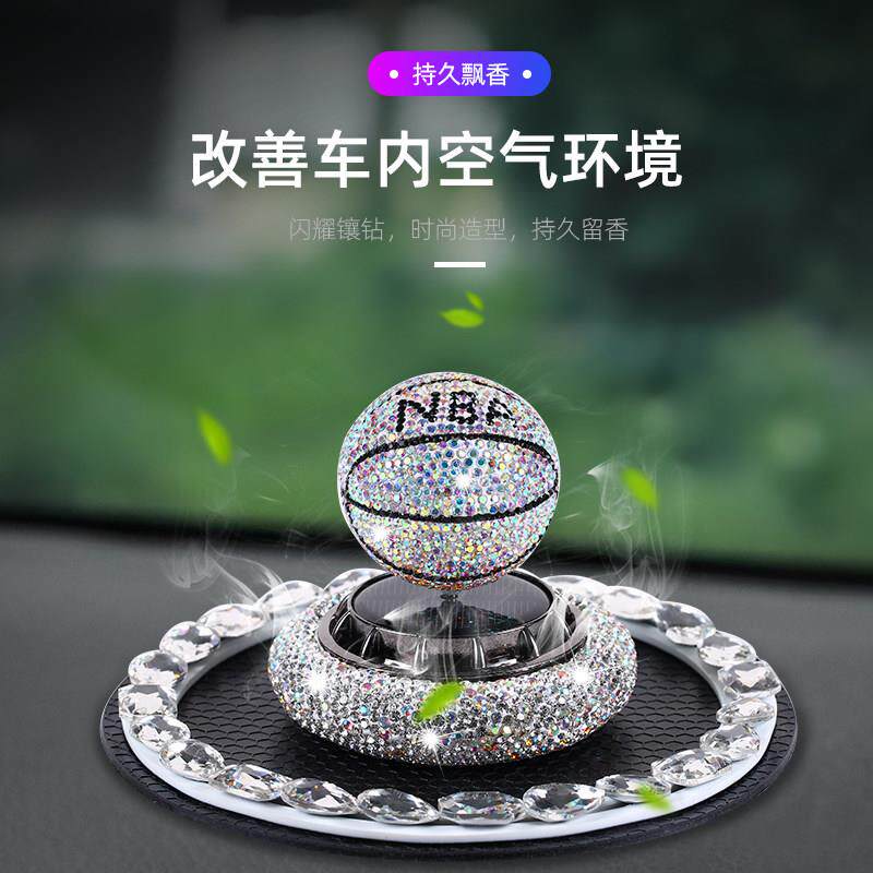 车载香水太阳能汽车香薰摆件男士高档车内装饰品香氛古龙持久淡香