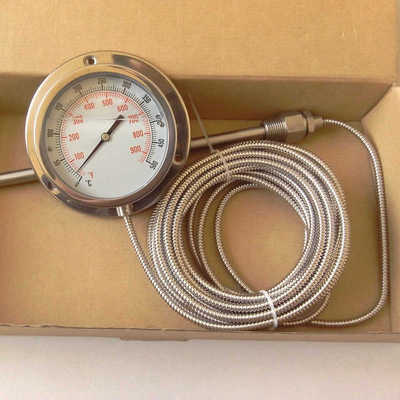 船用硅油 式遥测表盘机械油耐震船用批发压力温表温度计充