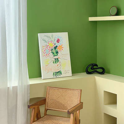 NONEART 毕加索装饰画定制北欧小清新ins挂画卧室床头壁画抽象画