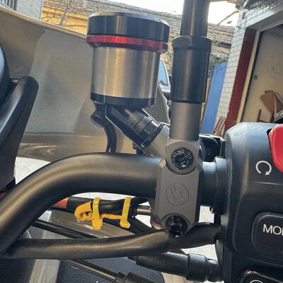 Rcs rcscc 直推上泵后视镜底座（1.25）细丝牙，拓展支架