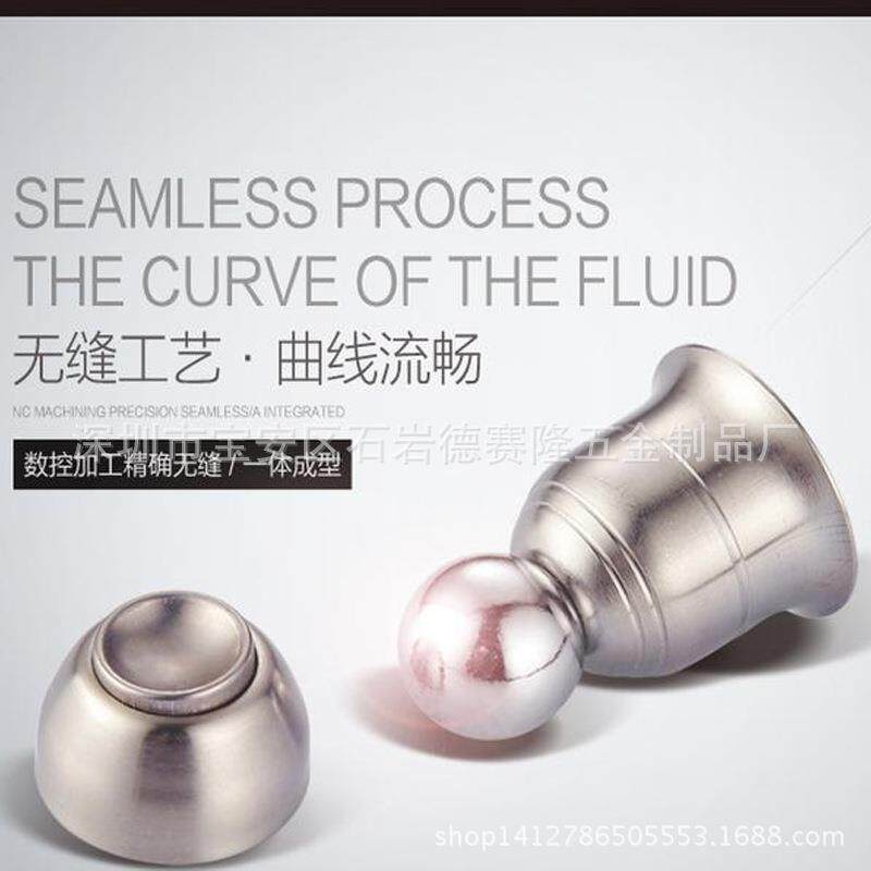 不锈钢门吸木门防撞静音门挡强磁力墙装式阻门器门锁配件门碰
